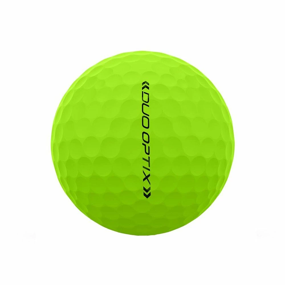 Wilson Staff Duo Optix Green Golf Balls 6 Wilson Staff Duo Optix Green Golf Balls - Image 4