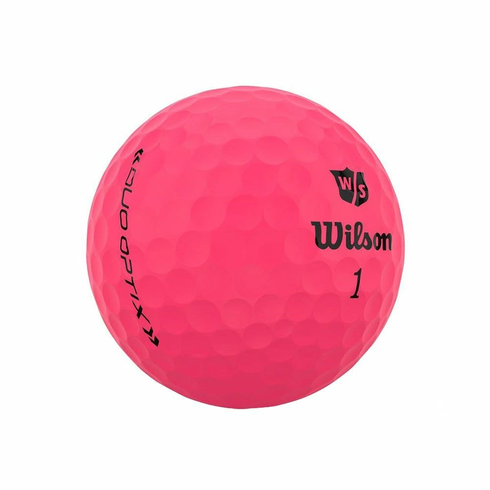 Wilson Staff Duo Optix Pink Golf Balls 4 Wilson Staff Duo Optix Pink Golf Balls - Image 2