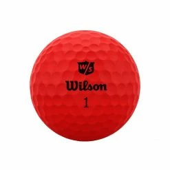 Wilson Staff Duo Optix Red Golf Balls 8 Wilson Staff Duo Optix Red Golf Balls -Golf Gloves Sales wilson duo optix red front golf ball
