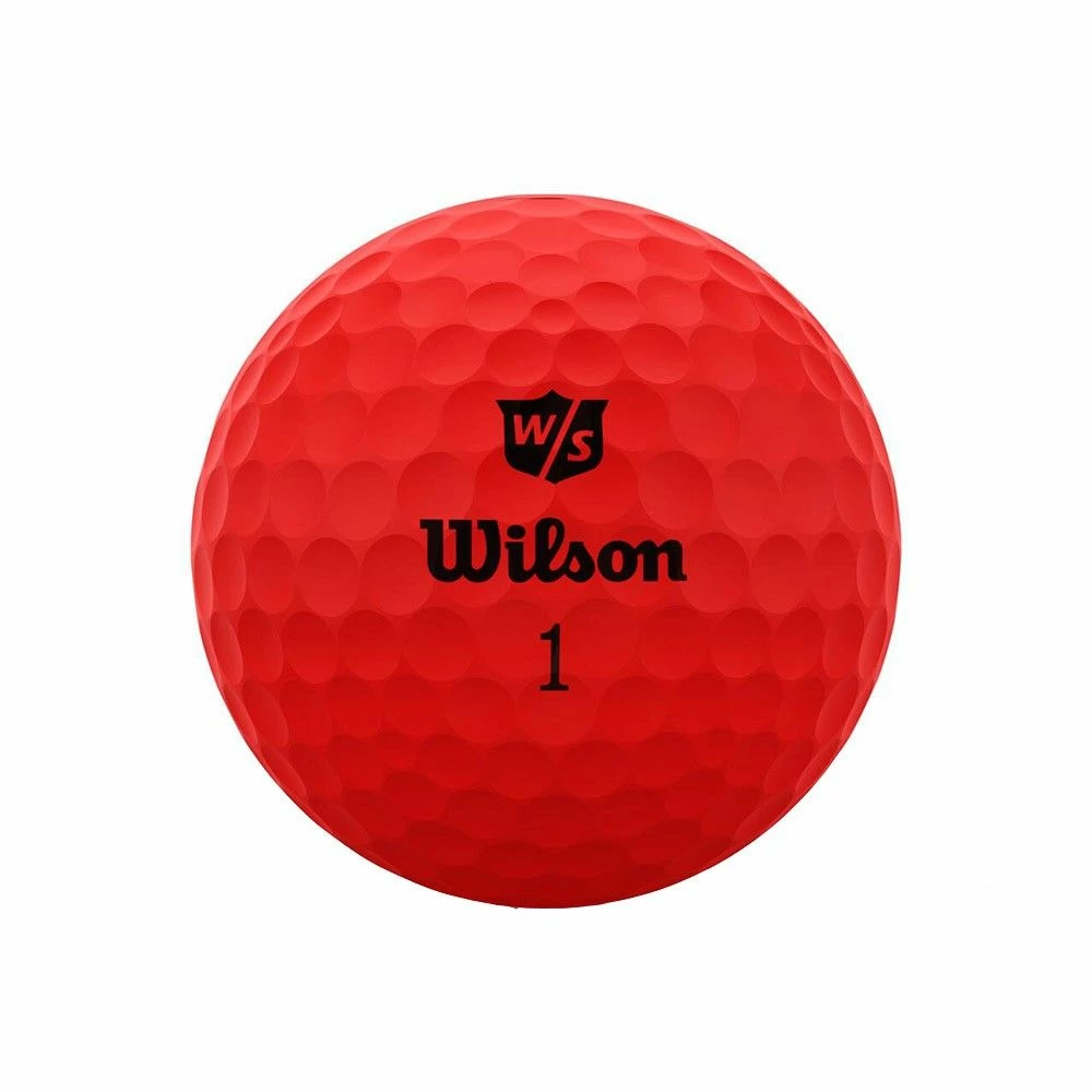Wilson Staff Duo Optix Red Golf Balls 5 Wilson Staff Duo Optix Red Golf Balls - Image 3