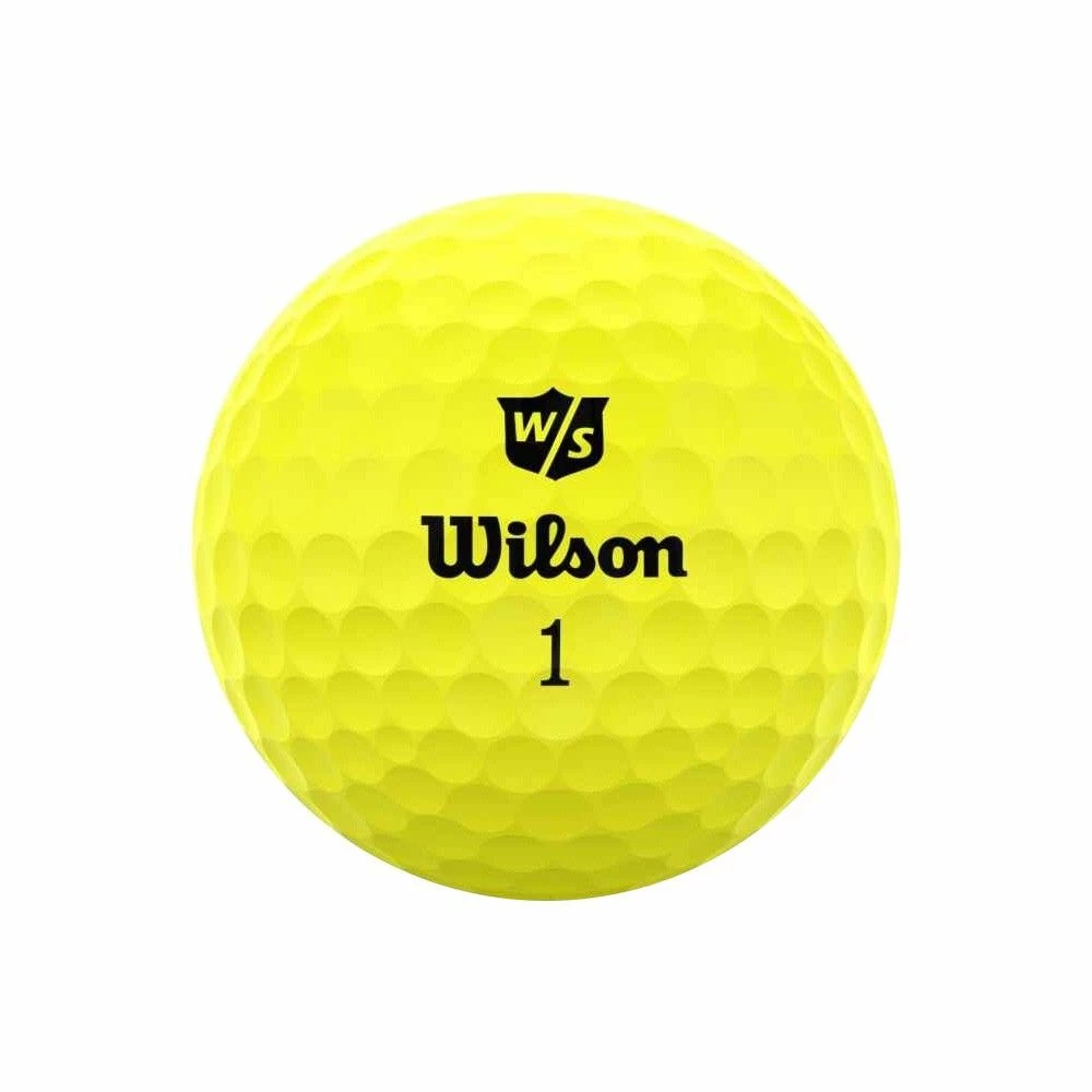 Wilson Staff Duo Optix Yellow Golf Balls 5 Wilson Staff Duo Optix Yellow Golf Balls - Image 3