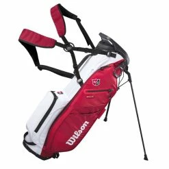 Wilson Staff Exo Lite Golf Stand Bag 13 Wilson Staff Exo Lite Golf Stand Bag -Golf Gloves Sales wilson staff exo lite golf stand bag staff red