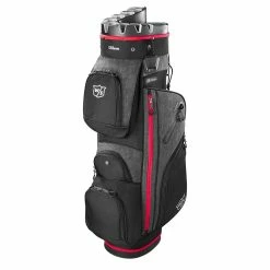 Wilson Staff ILock 2023 Golf Cart Bag -Golf Gloves Sales wilson staff ilock golf cart bag black red