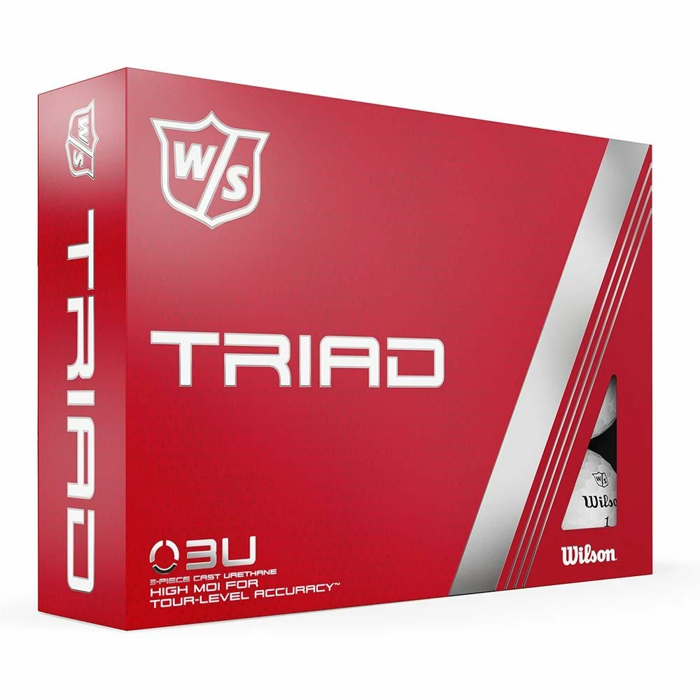Wilson Staff Triad Golf Balls 3 Wilson Staff Triad Golf Balls